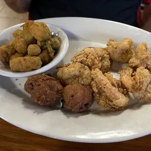 Shrimp dinner