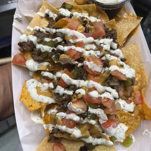 food, nachos