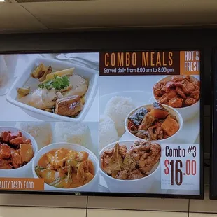menus and prices