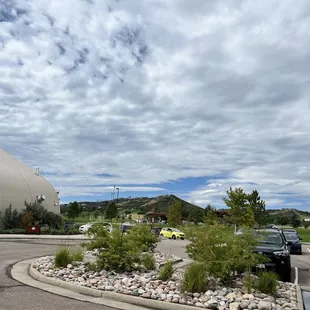 View from MAC parking lot