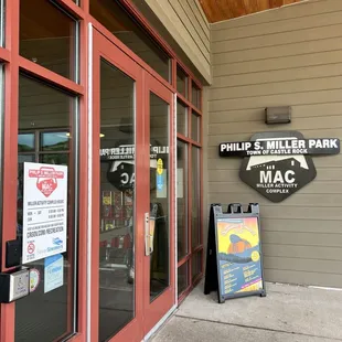 Entrance to MAC