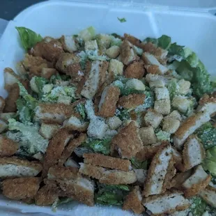 Cesar salad.