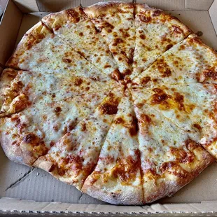 XL cheese pizza