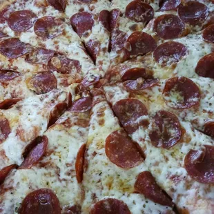 Large Pepperoni  Pizza   Excellent  High Quality   Cheese