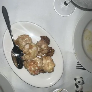 Walnut Sesame Prawns (6)