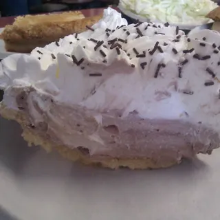 Slice of Chocolate Cream Pie