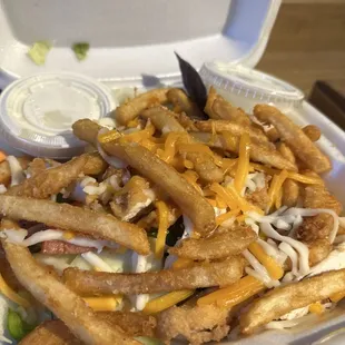 fish and chips, food