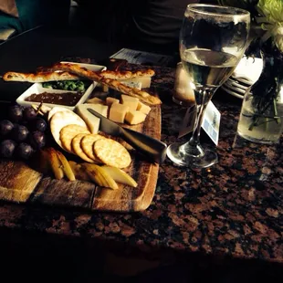 Chartered cheese plate