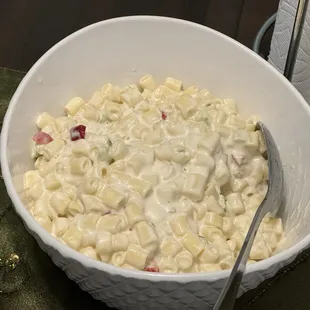 Macaroni salad! So good!!