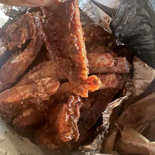 To small ribs that should of been regular size