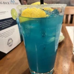Lovely , dangerous margarita...it was delicious