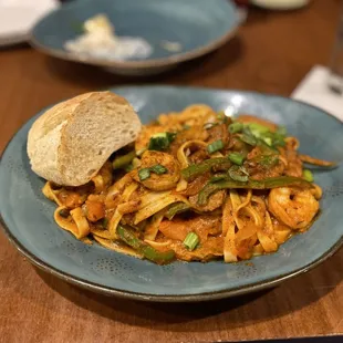 Cajun Shrimp &amp; Sausage Pasta