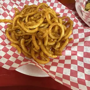 Curly fries