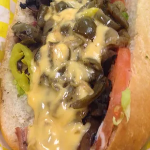 Brisket Philly Buster is a good $8 value.  #UpCloseSavor