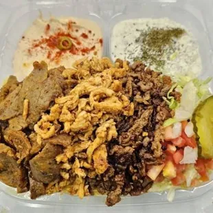 Tri-meat over Rice