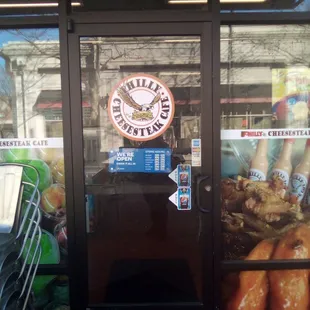 Entrance "Welcome to goodness"