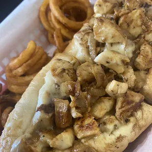 Chicken original philly combo