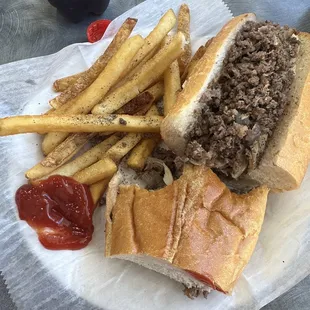 CHEESE STEAK