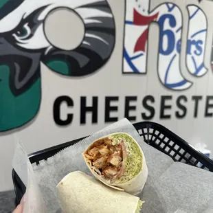 Honey Crispy Chicken Wrap *Delicious Honey Mustard