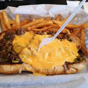 Original 10" Philly with Cheese Wiz