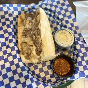 5&quot; Original Philly Cheese Steak