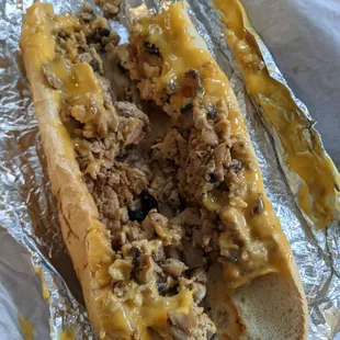 Chicken cheesesteak.