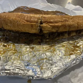 1. Philly Cheesesteak 100% Ribeye