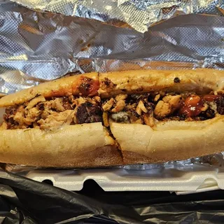 3. Salmon Cheesesteak