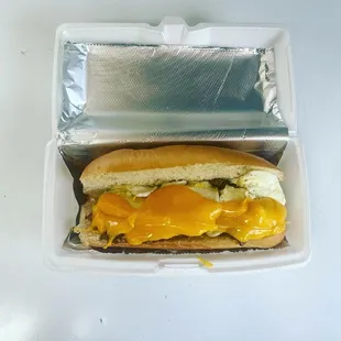 Philly Steak egg and cheese