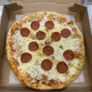 Pepperoni pizza