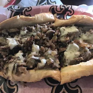 Philly Cheese Steak Sandwich