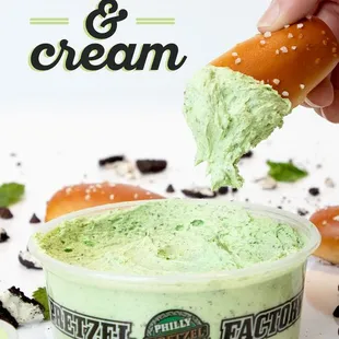 mint cookies and cream