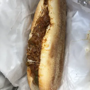 This was the spicy Philly