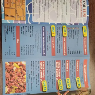 Menu as of 04/12/2021