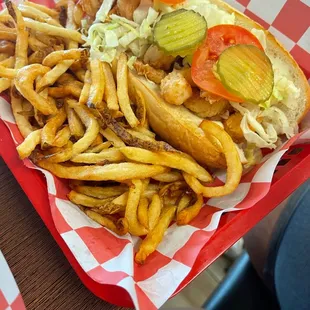 Shrimp Po-boy