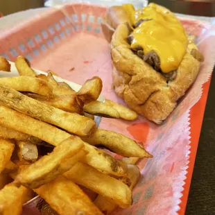 Philly Cheese Steak Sandwich