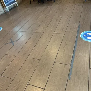Social Distance Floor Markers