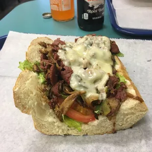 Pastrami sandwich is great