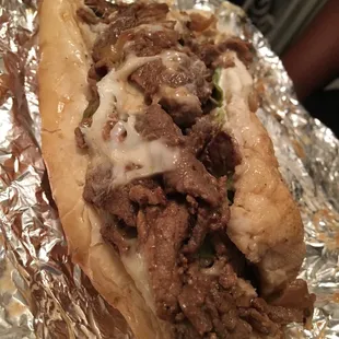 Decent cheesesteak