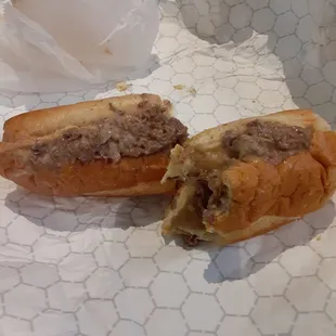 Classic Ribeye with wiz at Philly Steak Co.