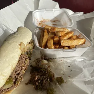 The Duke , Crabby Fries