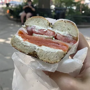 Classic Lox Sandwich