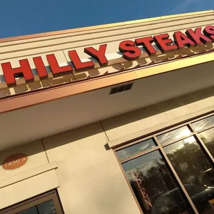 front entrance of Philly Steaks and Subs in Norfolk Virginia