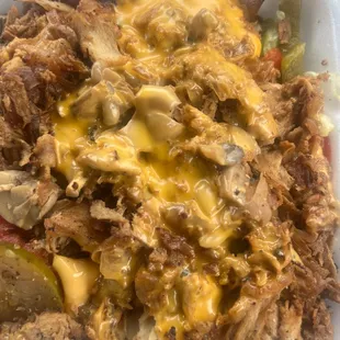 Chicken mushroom cheesesteak