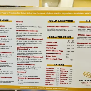 Menu 4/22/22