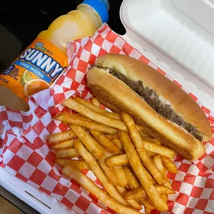 Kids Cheesesteak Meal