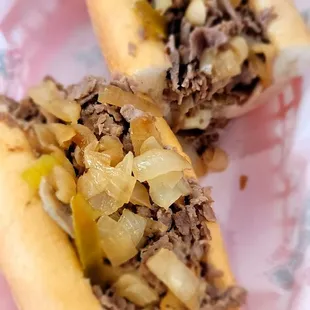 Mushroom cheesesteak