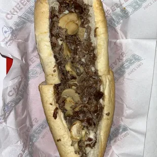 Mushroom Cheesesteak