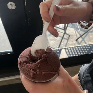 Philly's Best Black Cherry Water Ice