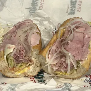 Boars Head Ham &amp; Cheese